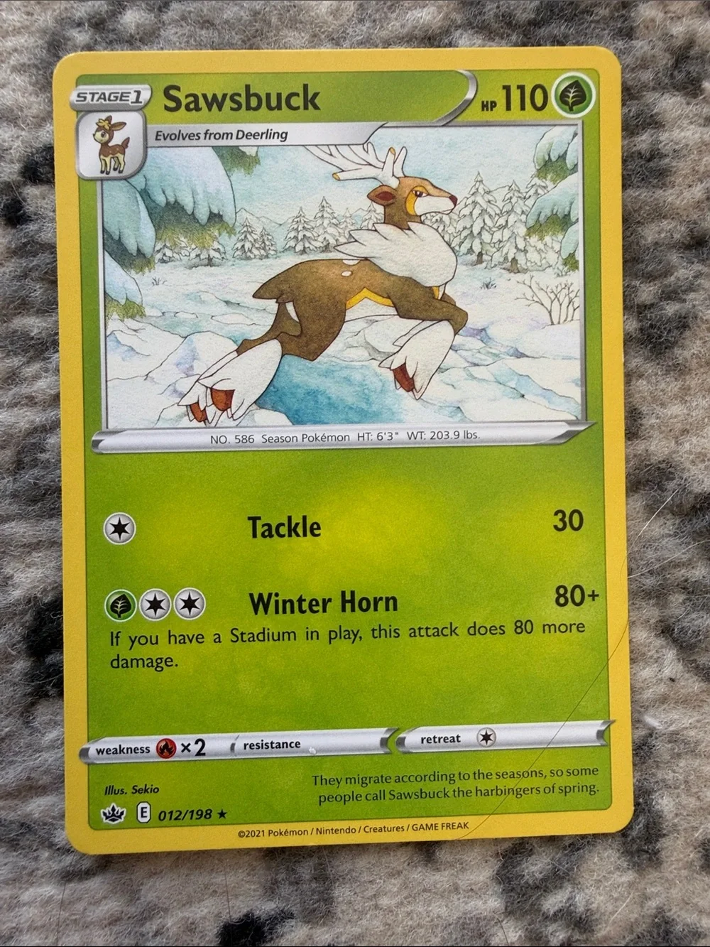 Deerling & Sawsbuck Evolution Lot | Temporal Forces + Chilling Reign | ✨5/$25